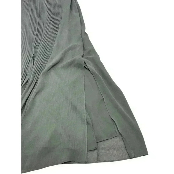Club Monaco Women's Sage Strappy Pleated Maxi SIZE-6 - Picture 9 of 9
